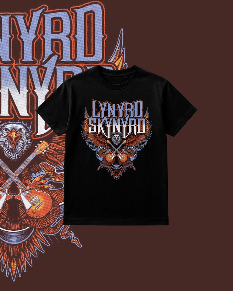 Camiseta Lynyrd Skynyrd (DTF) - imagem 1