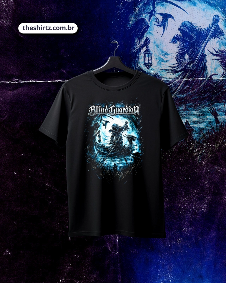 Camiseta Blind Guardian 1 (DTF Halftone) - imagem 1