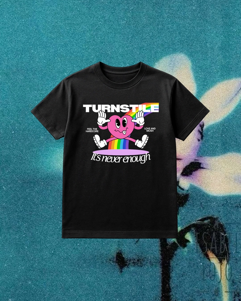 Camiseta Turnstile (DTF) - imagem 1