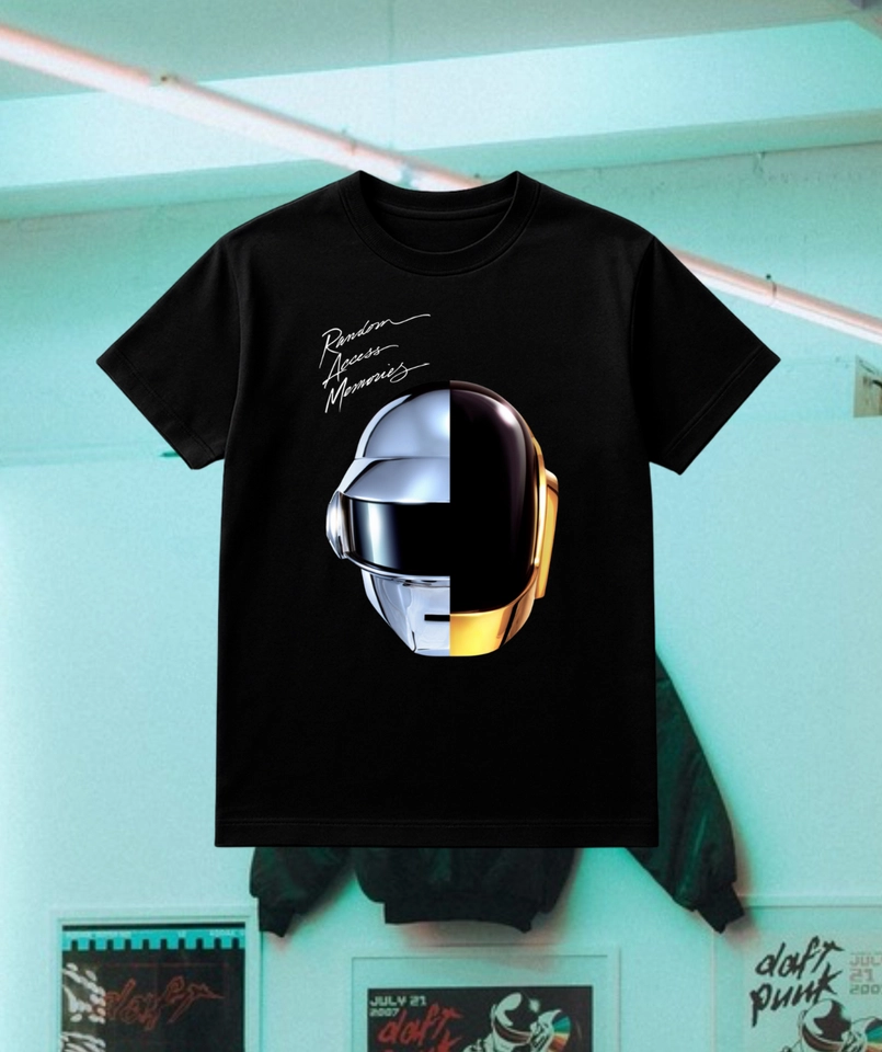 Camiseta Daft Punk (DTF) - imagem 1