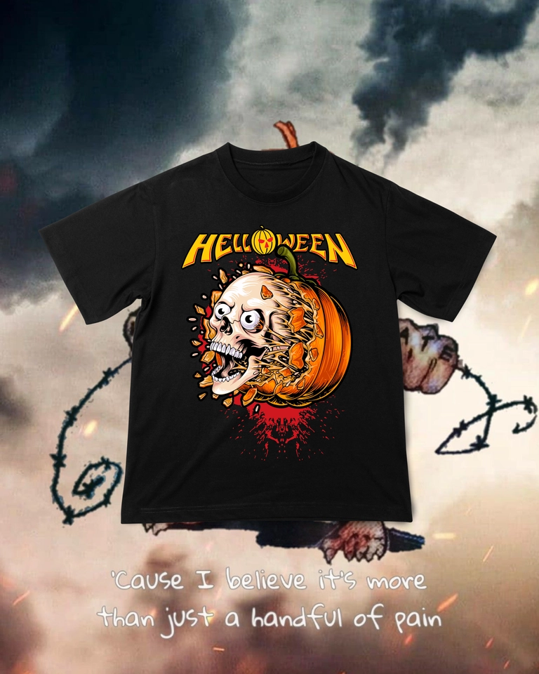 Camiseta Helloween | Pumpkin (DTF) - imagem 1