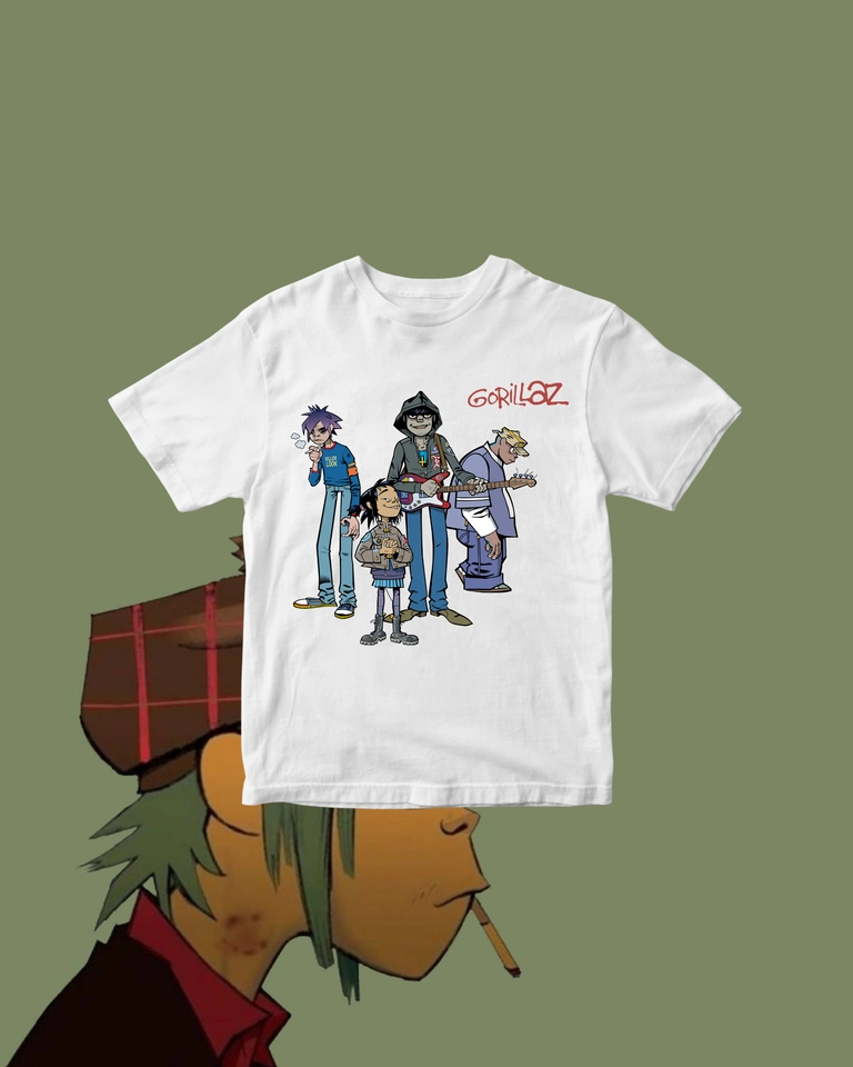 Camiseta Gorillaz | The Band (DTF) - imagem 1