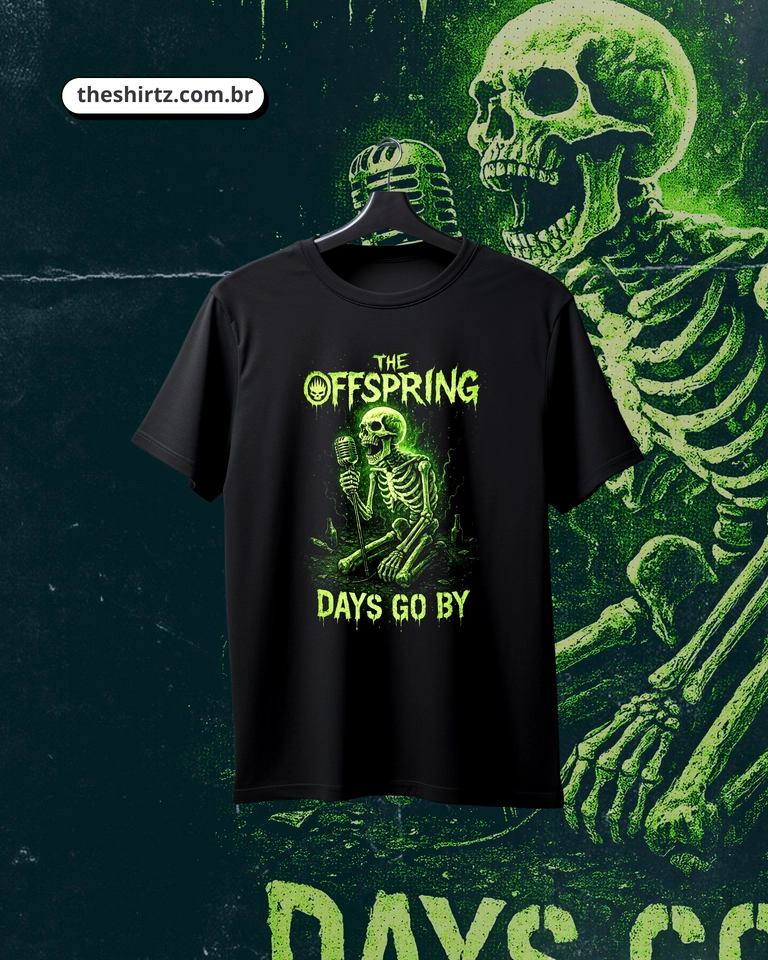 Camiseta The Offspring (DTF Halftone) - imagem 1