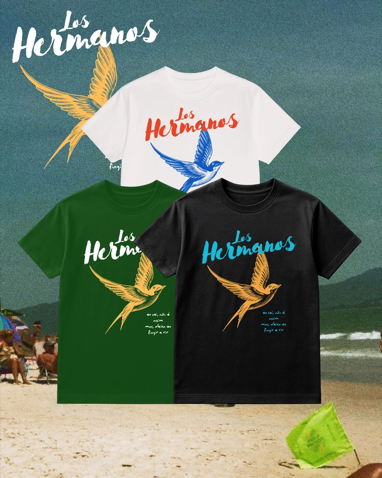Camiseta Los Hermanos | Pássaro (DTF) - imagem 1