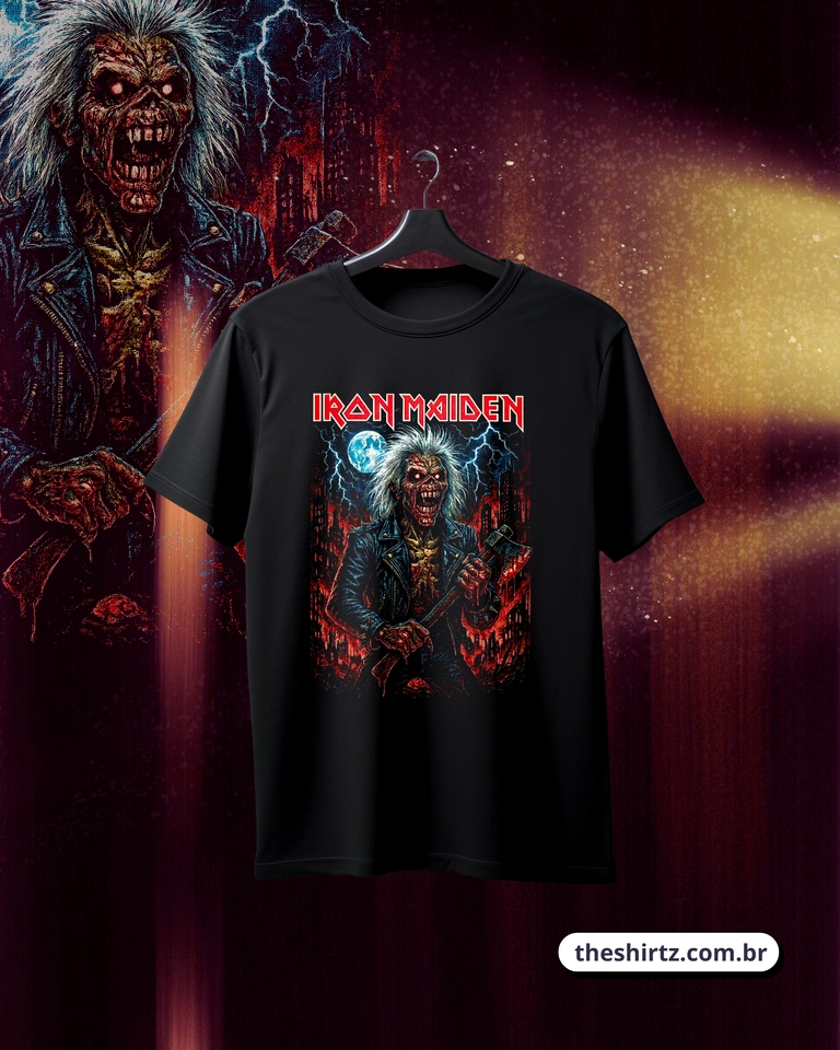 Camiseta Iron Maiden | Killers (DTF Halftone) - imagem 1