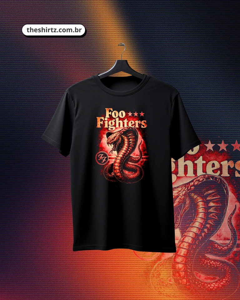 Camiseta Foo Fighters Snake (DTF) - imagem 1