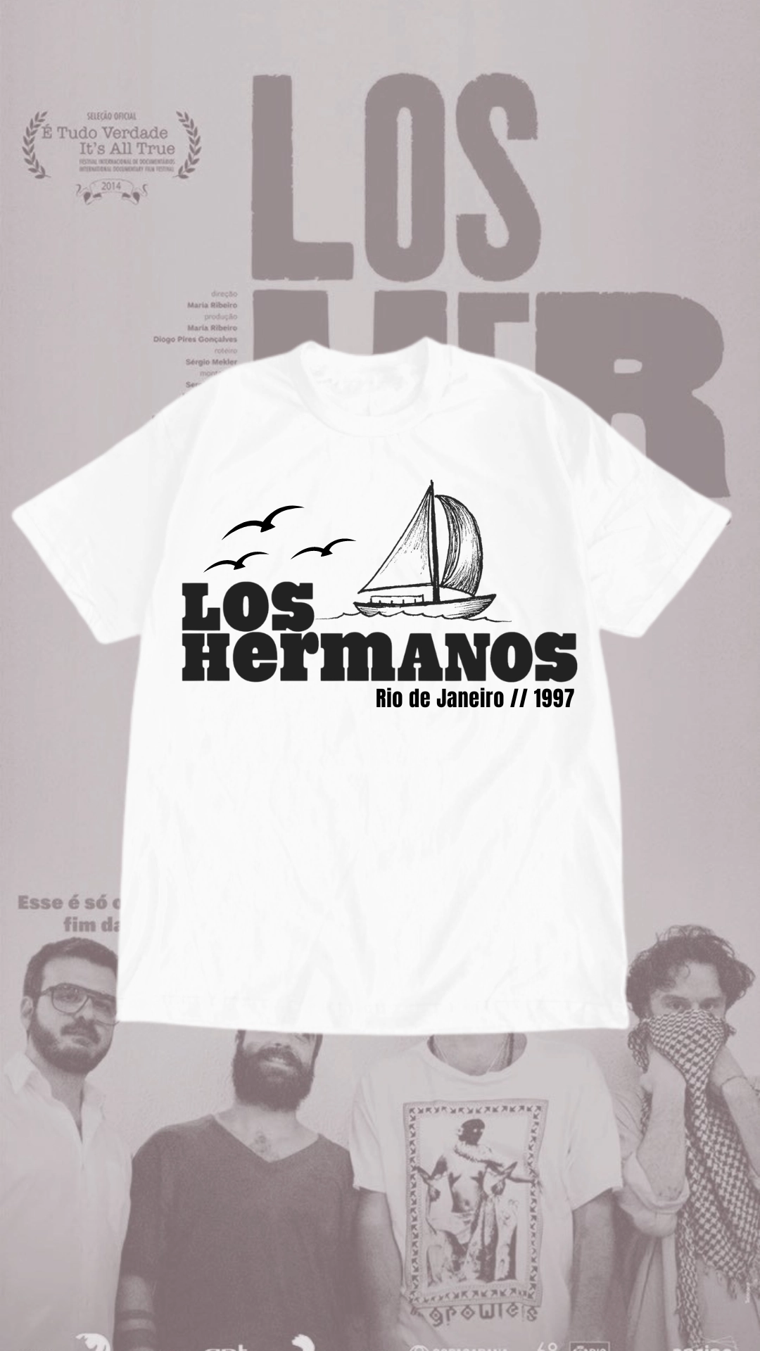 Camiseta Los Hermanos  - imagem 3