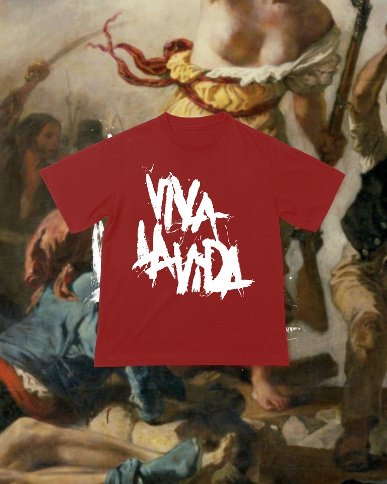 Camiseta Coldplay | Viva La Vida (DTF) - imagem 3