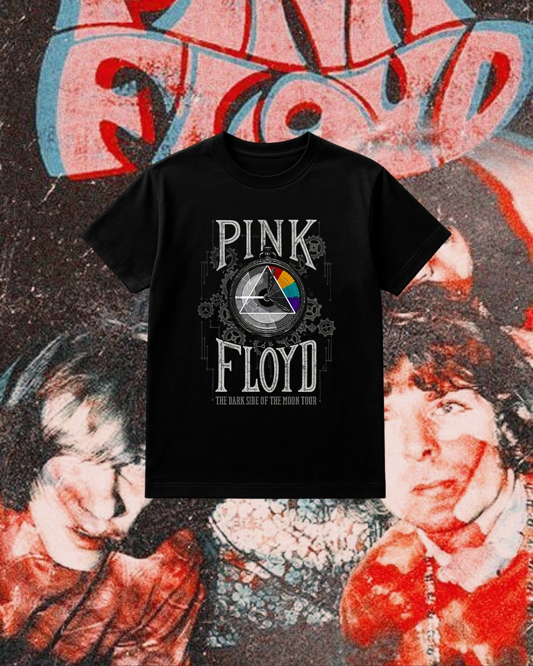 Camiseta Pink Floyd | Dark Side Tour (DTF) - imagem 1