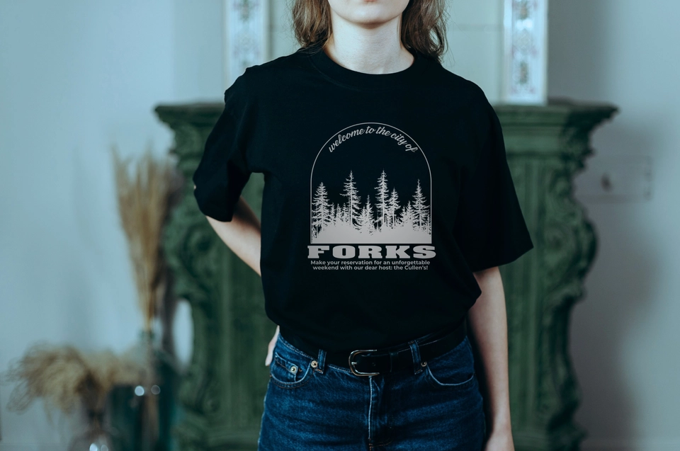 Camiseta FORKS  - imagem 1
