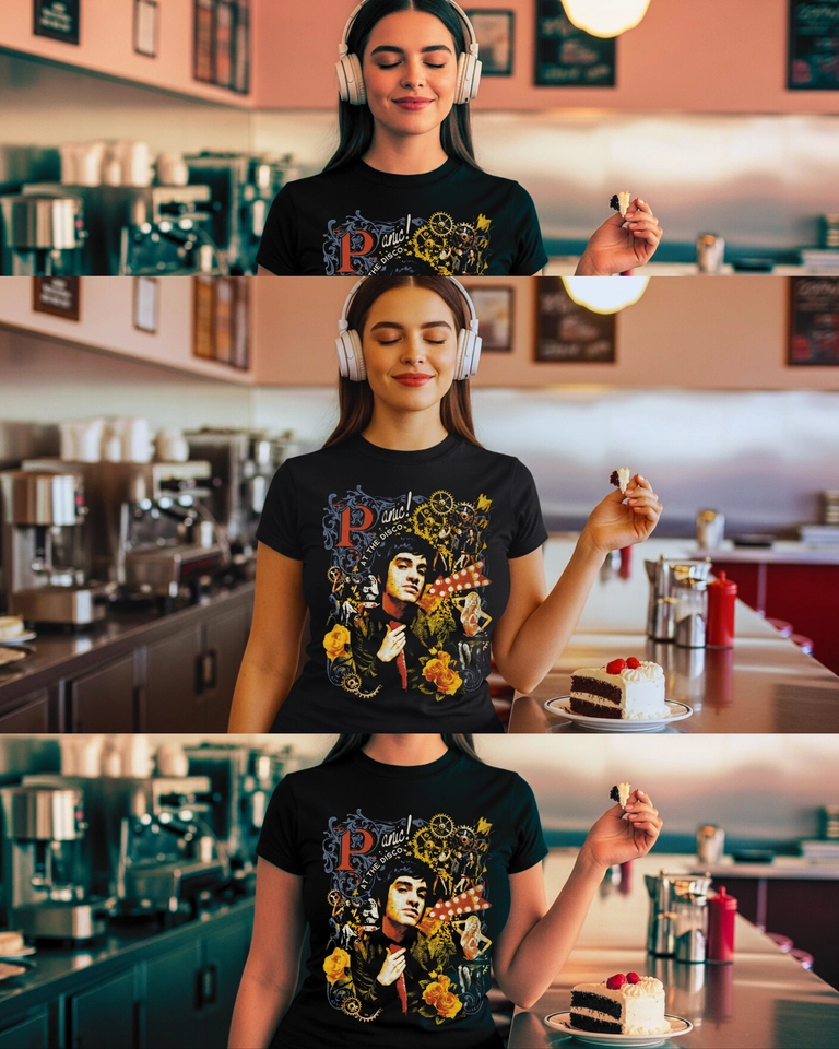 Camiseta Panic! At The Disco (DTF) - imagem 2
