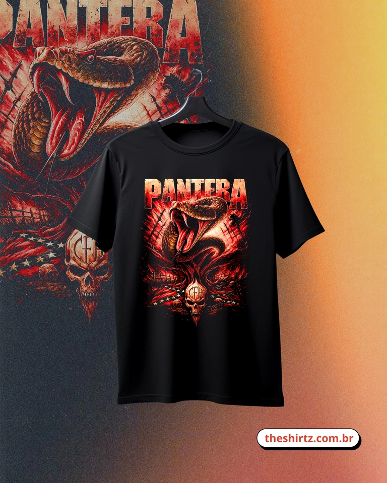 Camiseta Pantera (DTF Halftone) - imagem 1