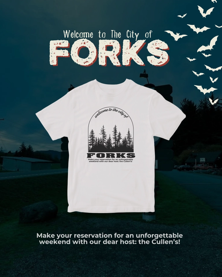 Camiseta FORKS  - imagem 4