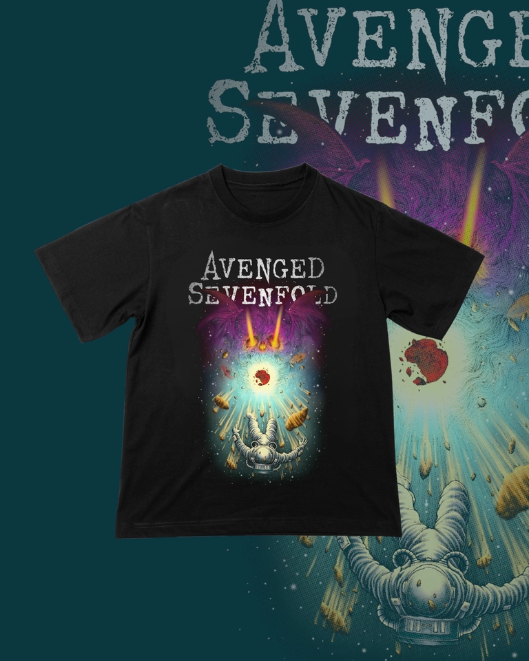 Camiseta Avenged Sevenfold | Space (DTF) - imagem 1