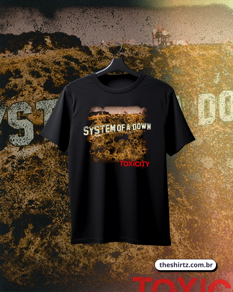 Camiseta System Of A Down | Toxicity (DTF) - imagem 1
