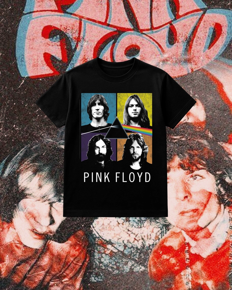Camiseta Pink Floyd | The Band 2 (DTF) - imagem 1