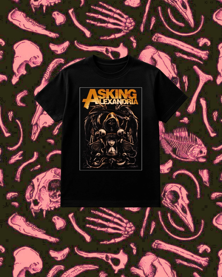Camiseta Asking Alexandria (DTF) - imagem 1