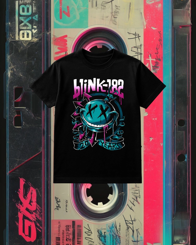 Camiseta Blink-182 (DTF) - imagem 1