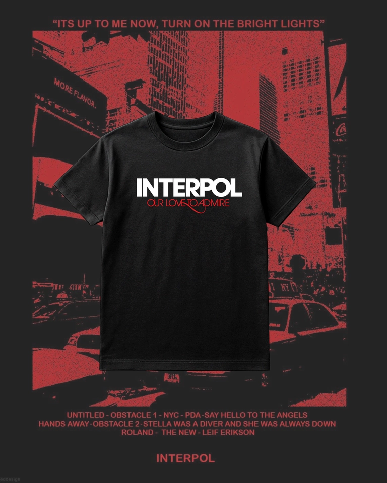 Camiseta Interpol (DTF) - imagem 1