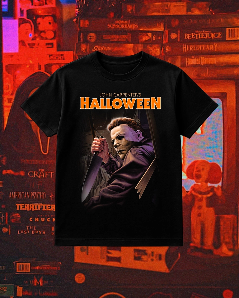 Camiseta Halloween | Michael Myers (DTF) - imagem 1