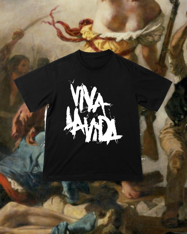 Camiseta Coldplay | Viva La Vida (DTF) - imagem 1