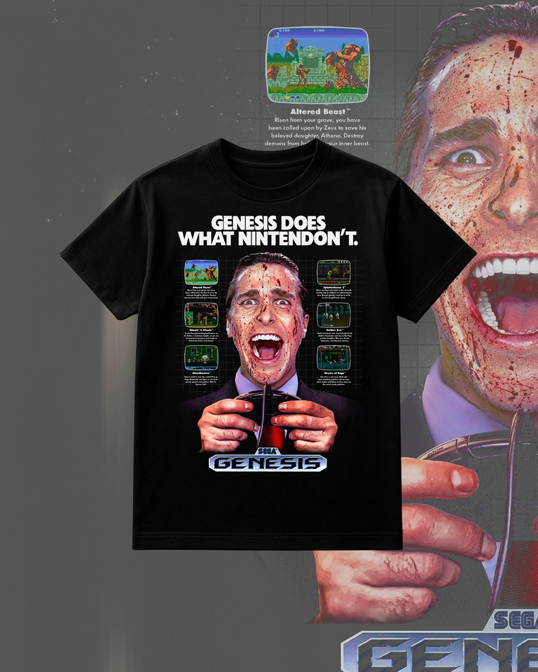 Camiseta Psicopata Gênesis (DTF) - 1