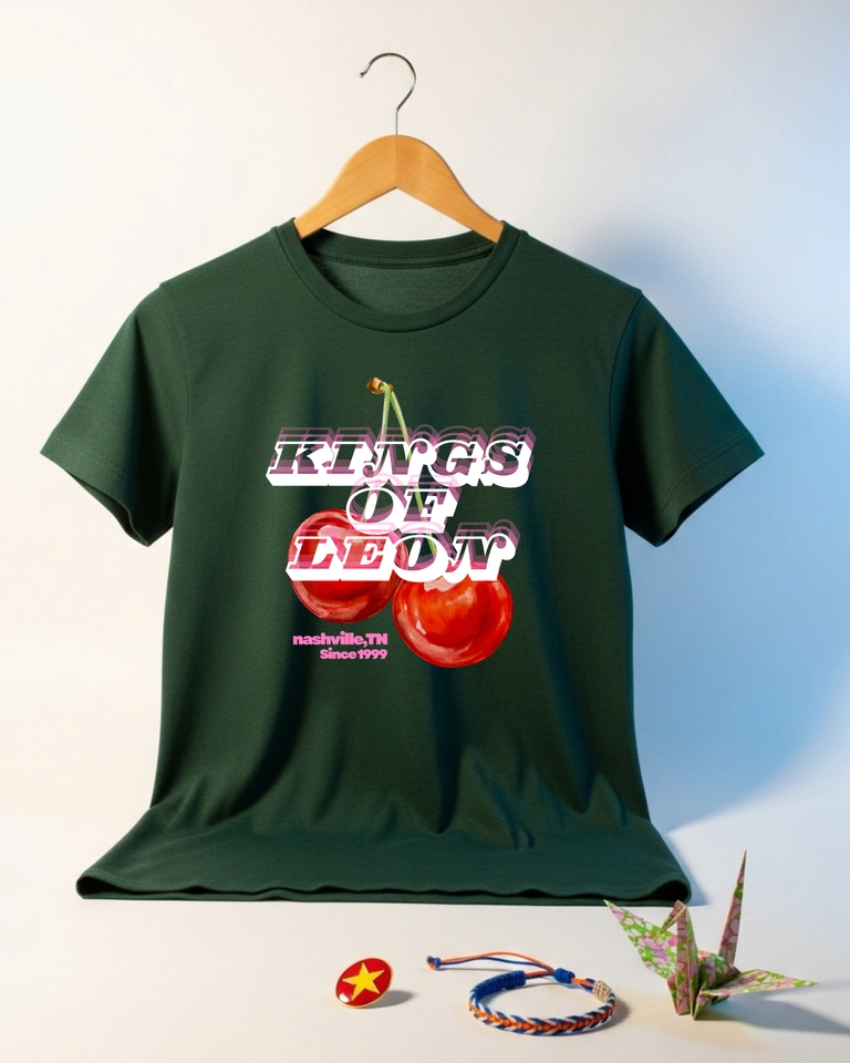 Camiseta Kings Of Leon | Cherry (DTF) - imagem 3