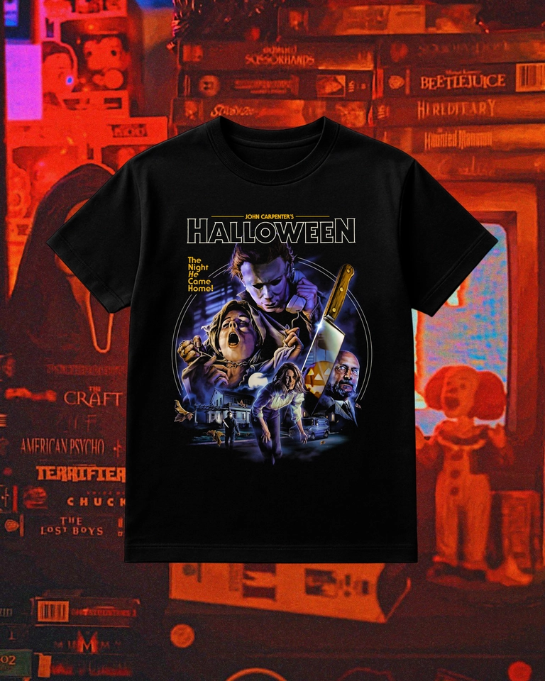 Camiseta Halloween The Movie (DTF) - imagem 1