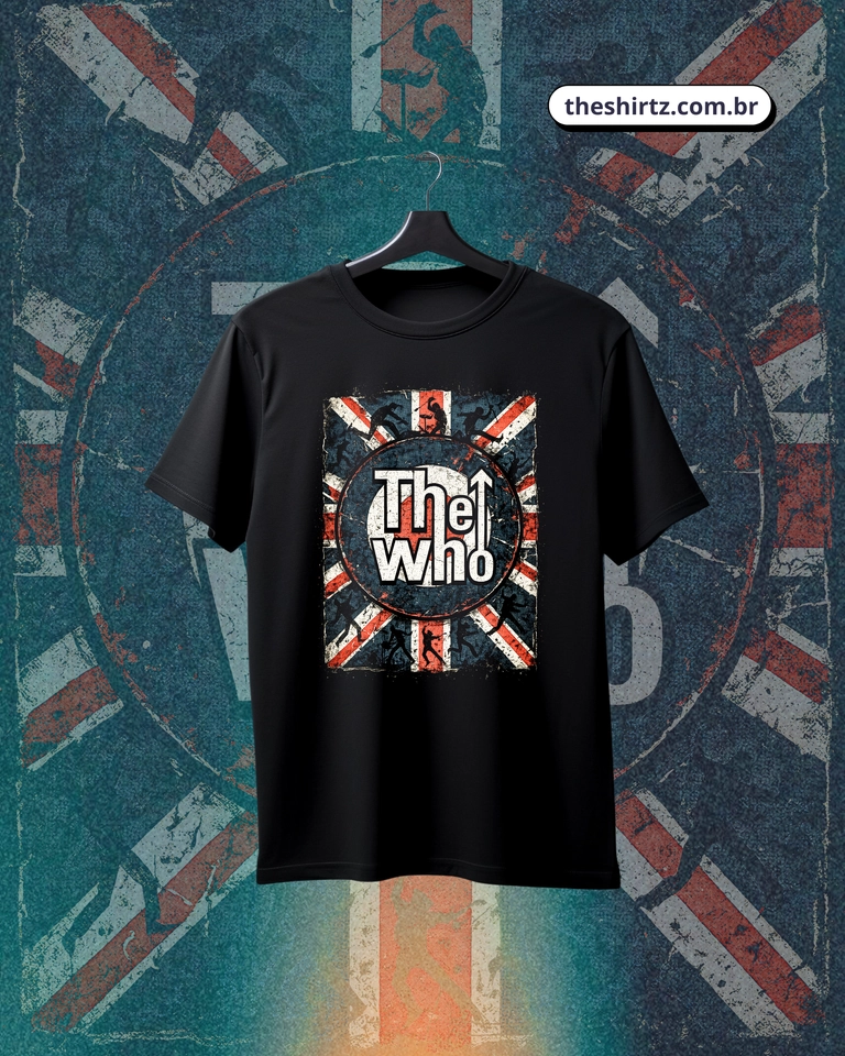 Camiseta The Who (DTF Halftone) - imagem 1