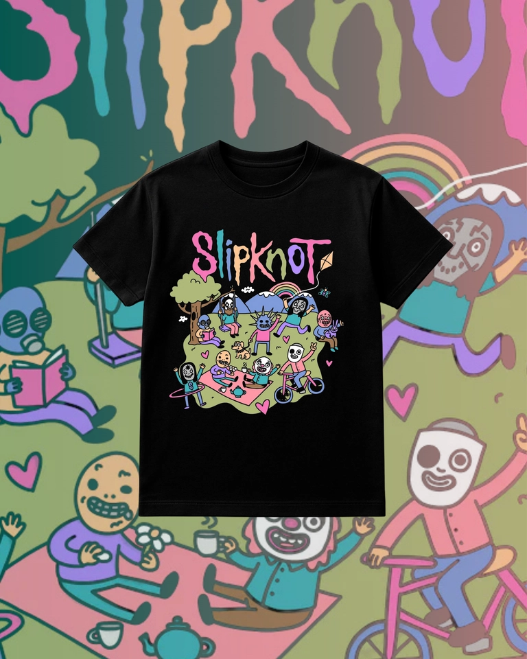 Camiseta Slipknot Cute (DTF) - imagem 1