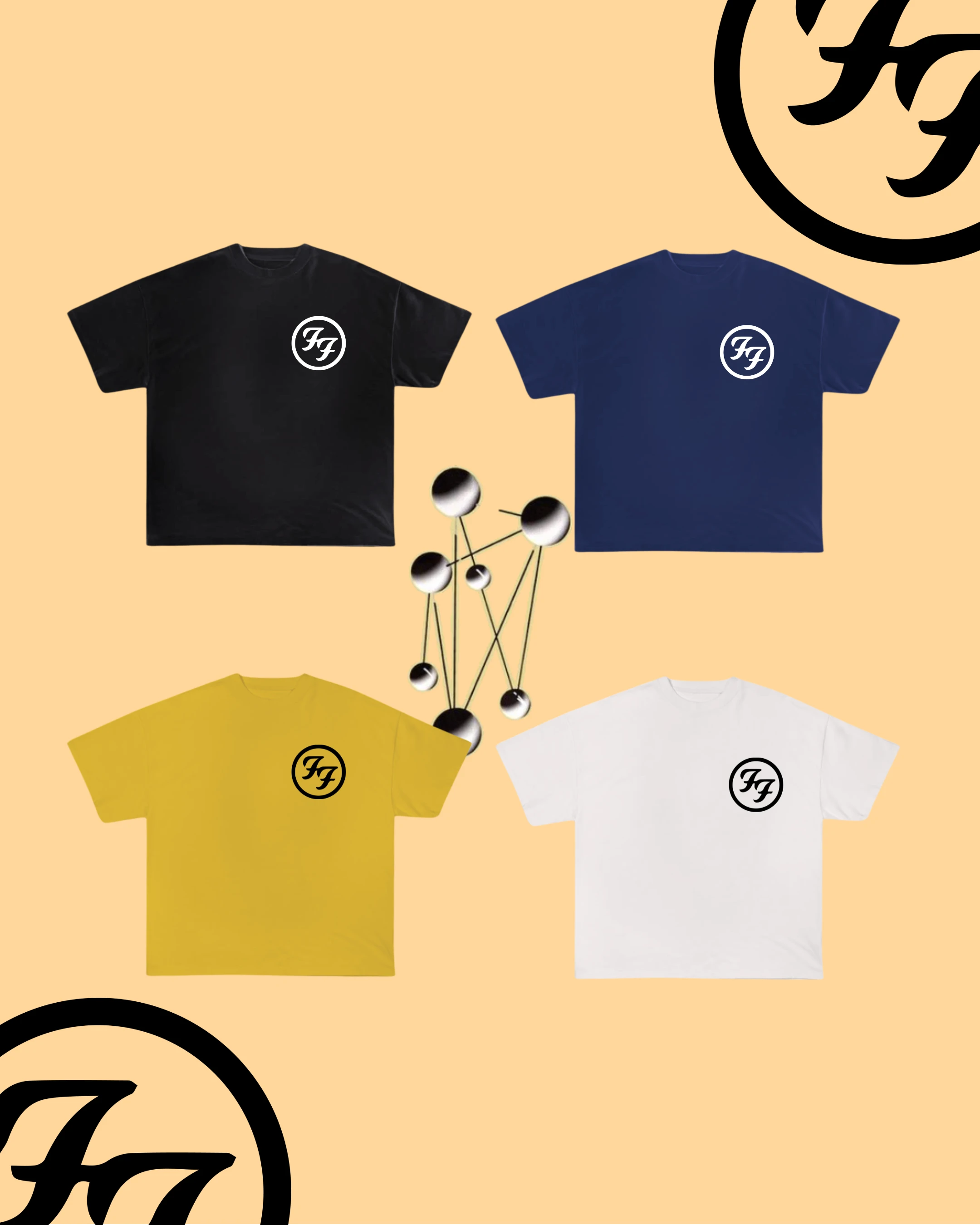 Camiseta Foo Fighters | Classic  - 1
