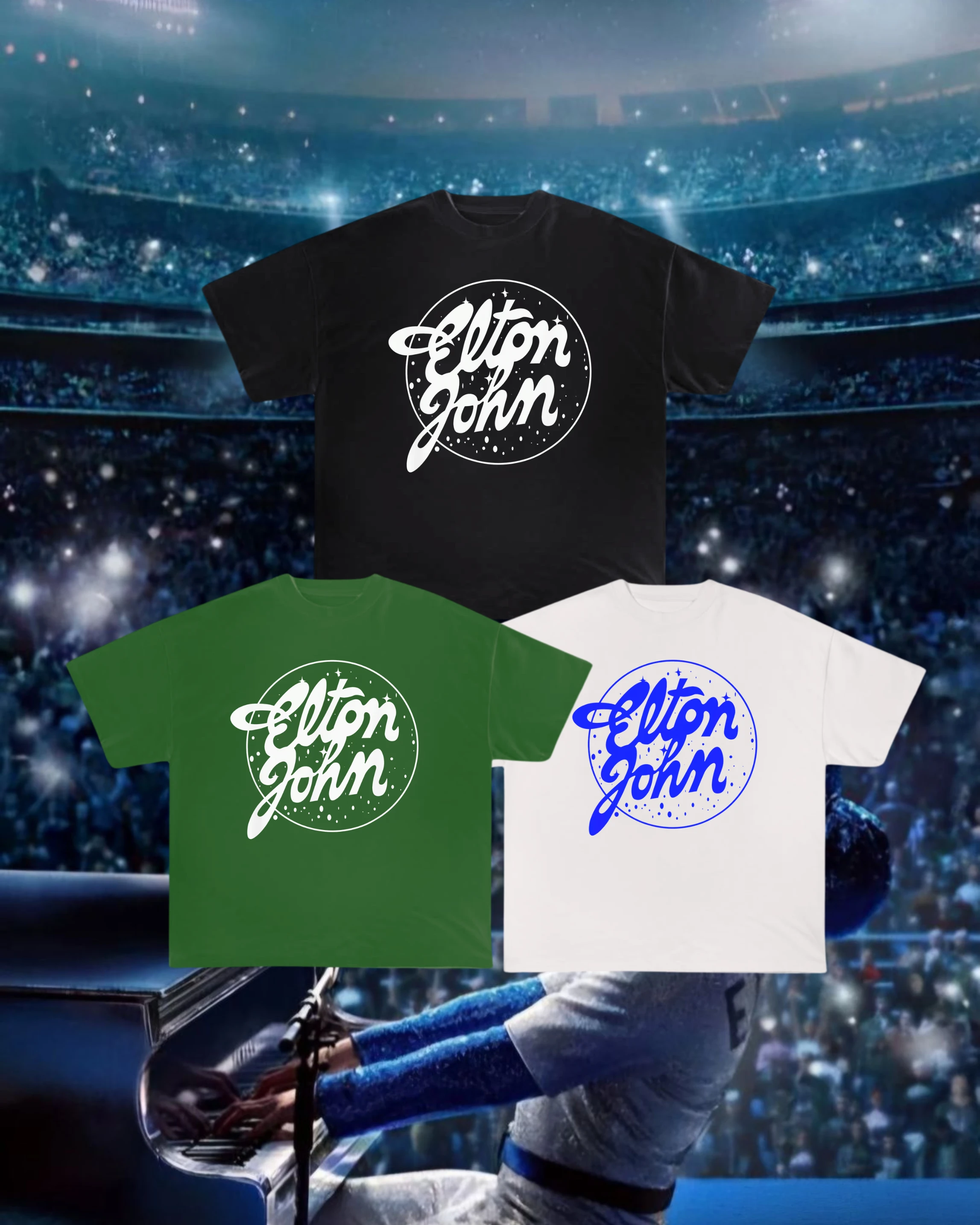 Camiseta Elton John | The logo - 1