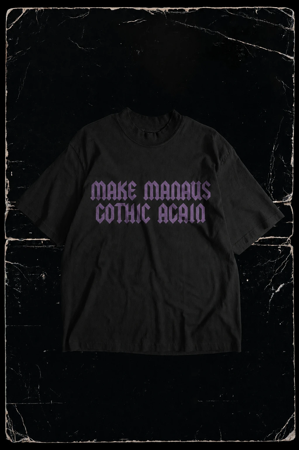 Camiseta Make Manaus Gothic Again - 1