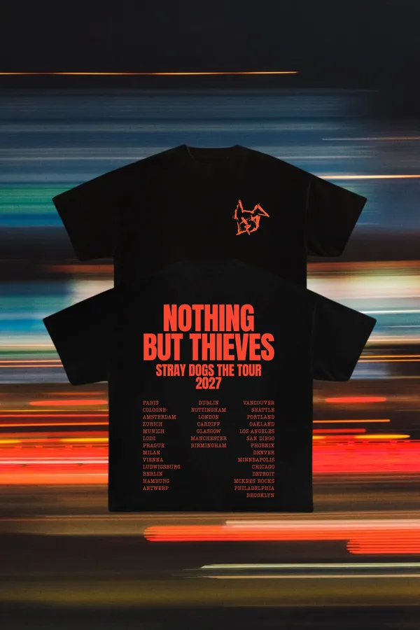 Camiseta Nothing But Thieves Tour (DTF) - imagem 1