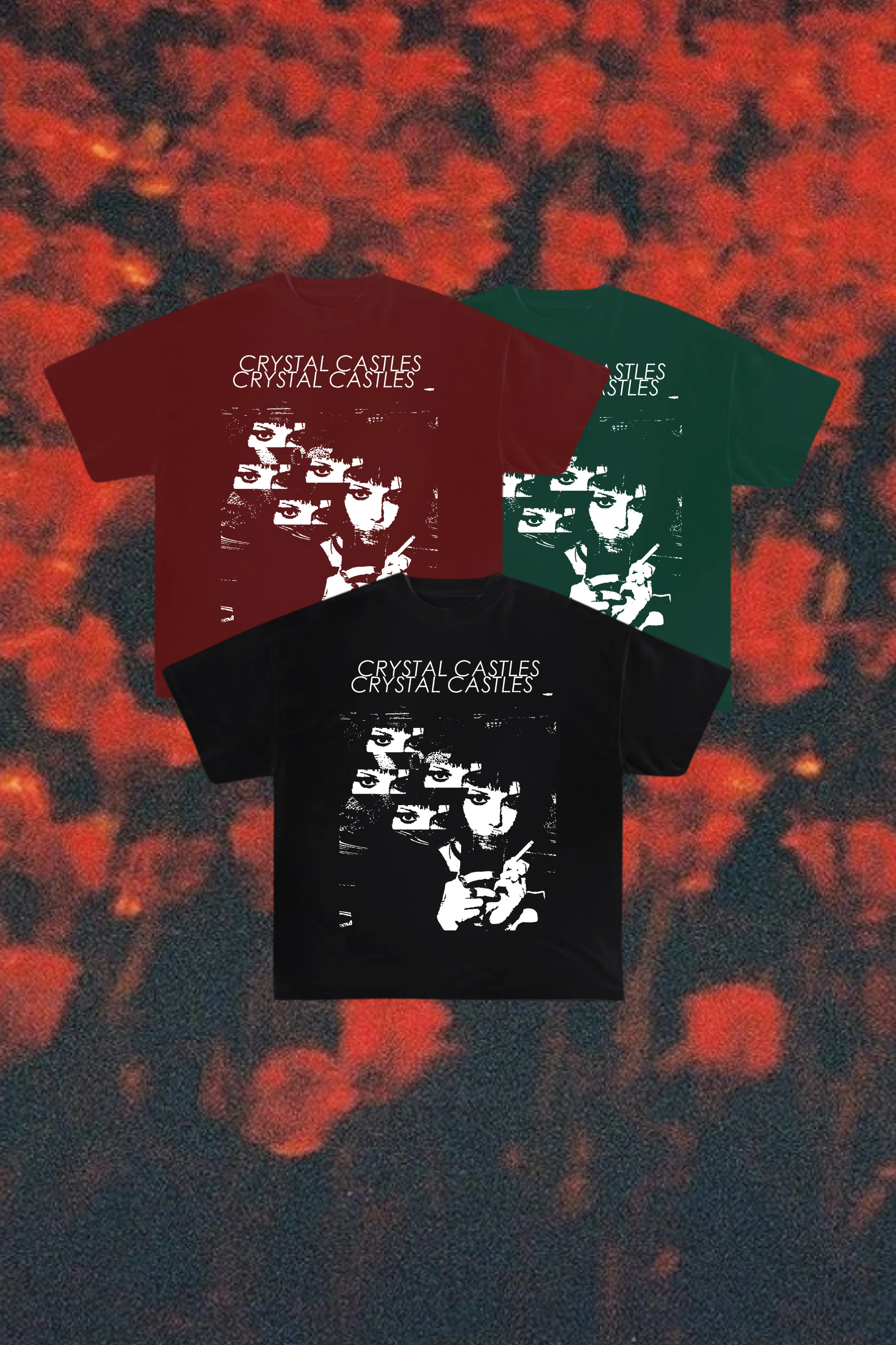 Camiseta Crystal Castles - 1