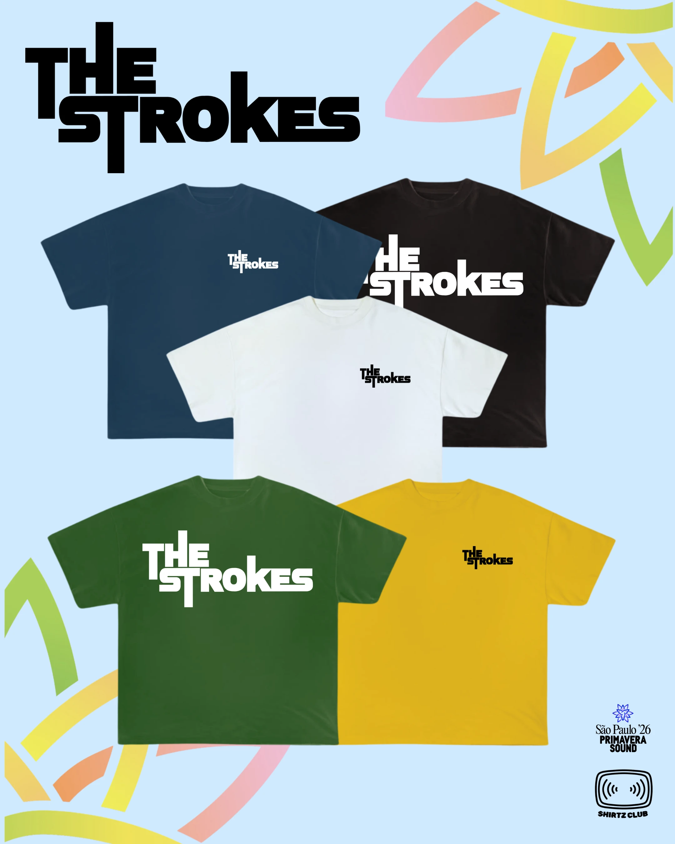 Camiseta The Strokes | Modern Logo - 1