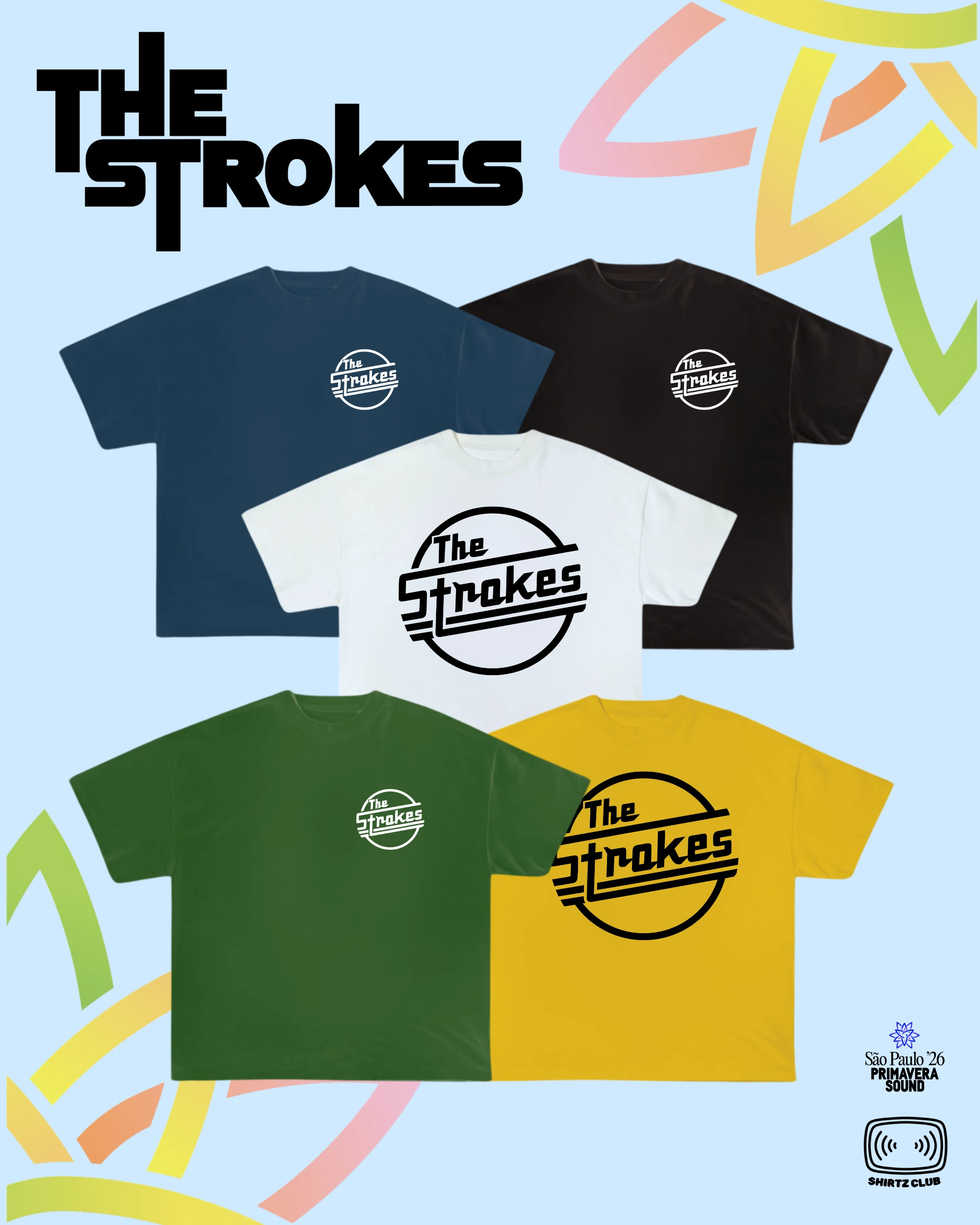 Camiseta The Strokes | Debut Logo - 1