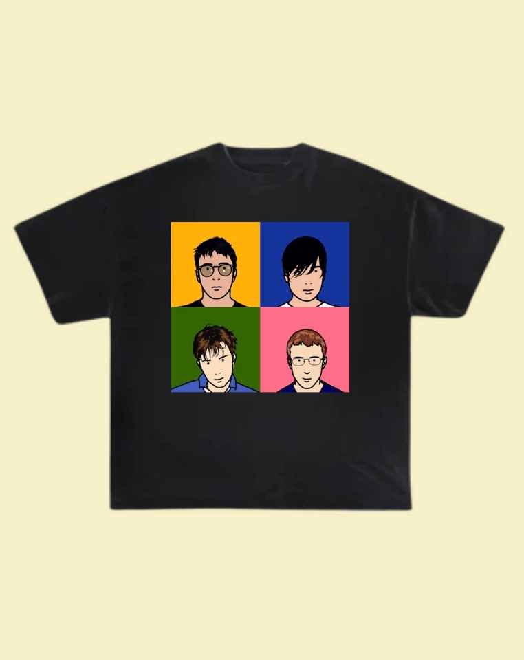 Camiseta Blur | The Band (DTF) - imagem 1