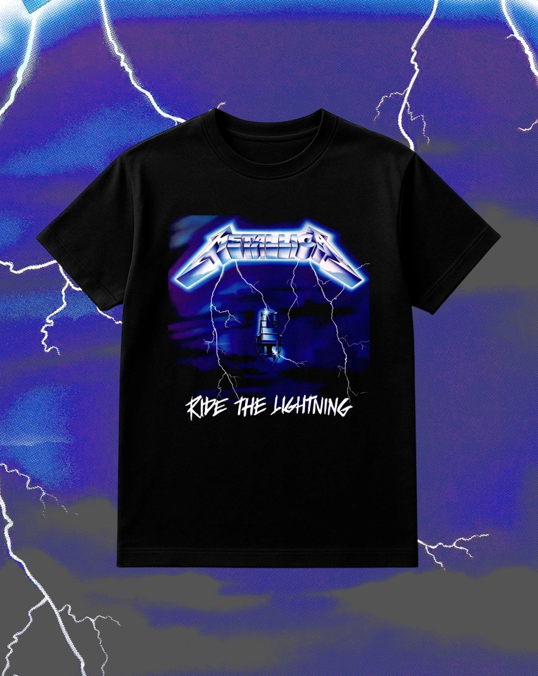 Camiseta Metallica Ride (DTF) - imagem 1