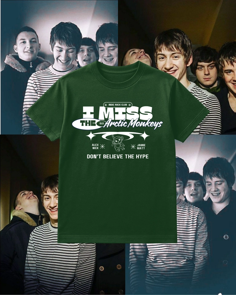 Camiseta I Miss The Old Arctic Monkeys (DTF) - imagem 3