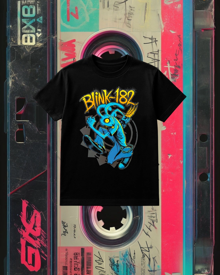 Camiseta Blink-182 | Rabbit (DTF) - imagem 1