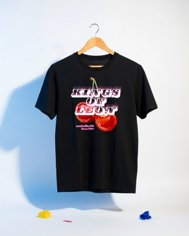 Camiseta Kings Of Leon | Cherry (DTF) - imagem 1