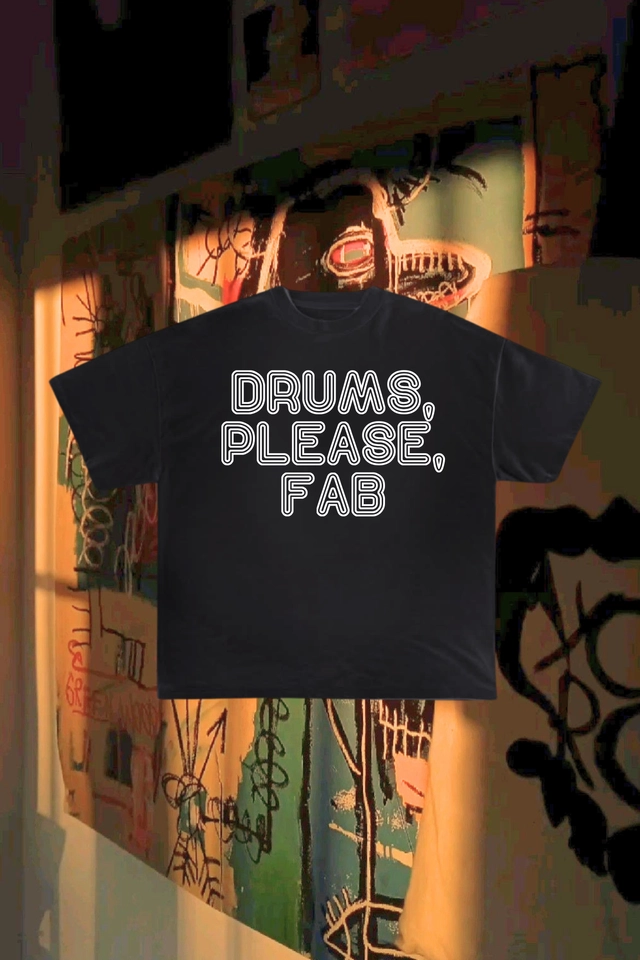 Camiseta The Strokes | Drums, Fab (DTF) - imagem 1
