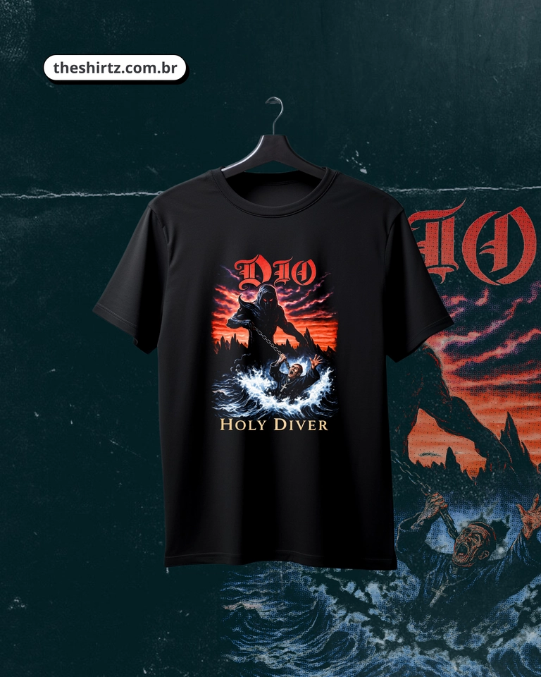 Camiseta Dio (DTF Halftone) - imagem 1