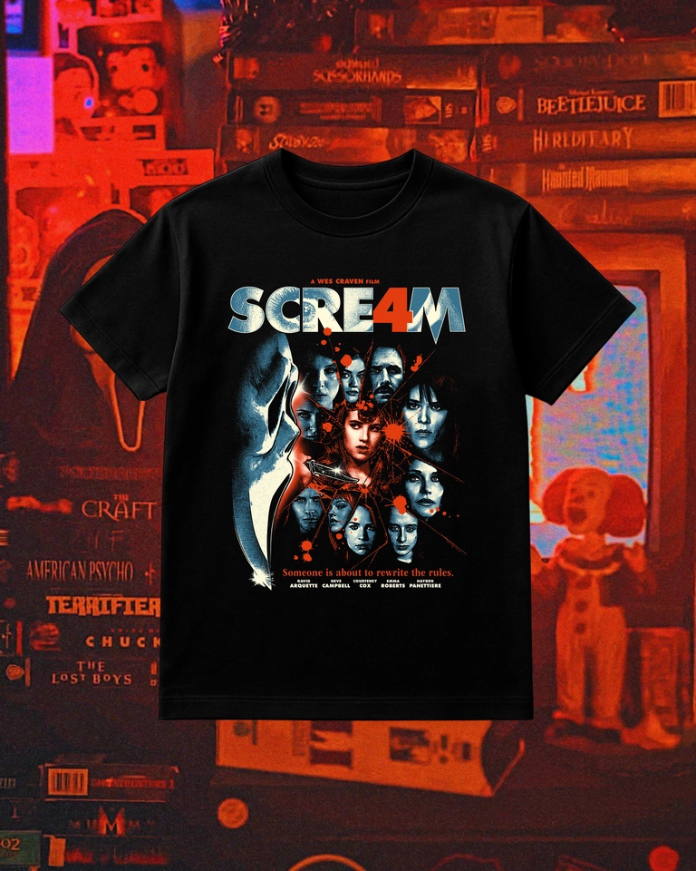 Camiseta Pânico 4 (DTF) - imagem 1