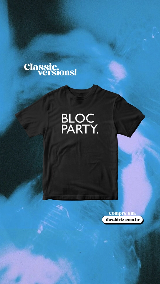 Camiseta Bloc Party - imagem 2
