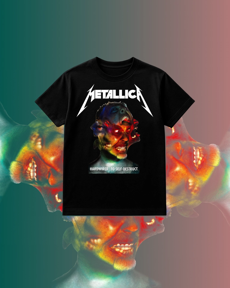 Camiseta Metallica | Hardwired (DTF) - imagem 1