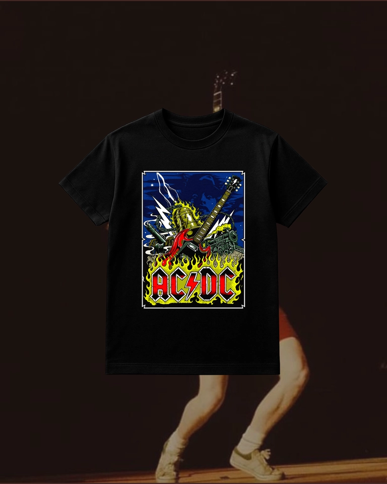 Camiseta ACDC | Guitar (DTF) - imagem 1