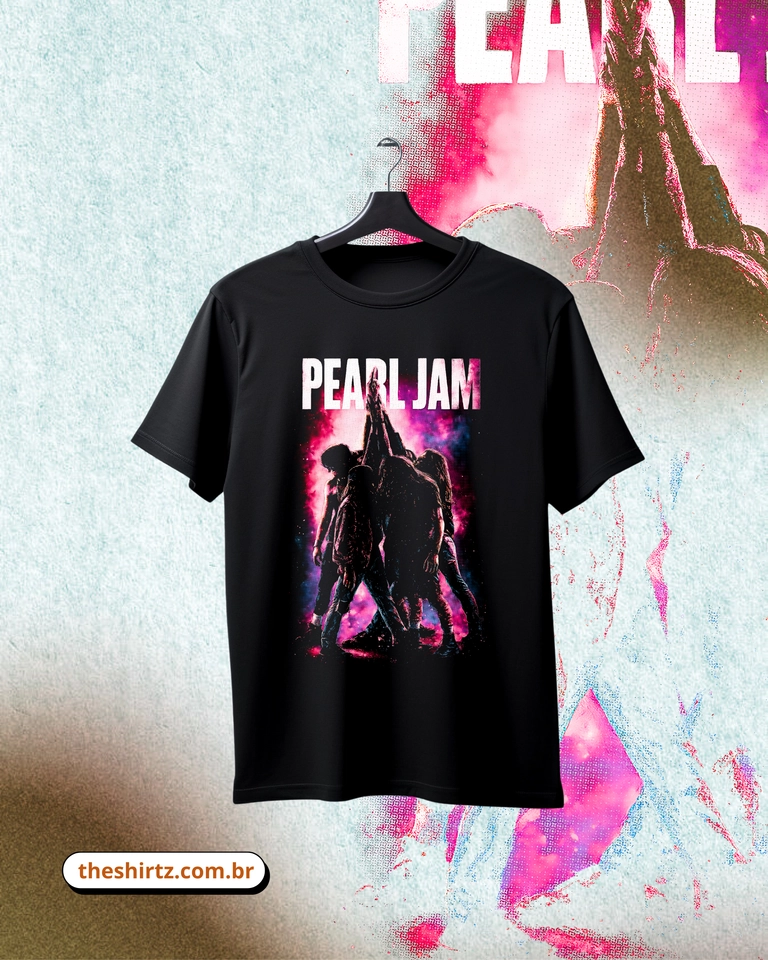 Camiseta Pearl Jam | TEN (DTF Halftone) - imagem 1