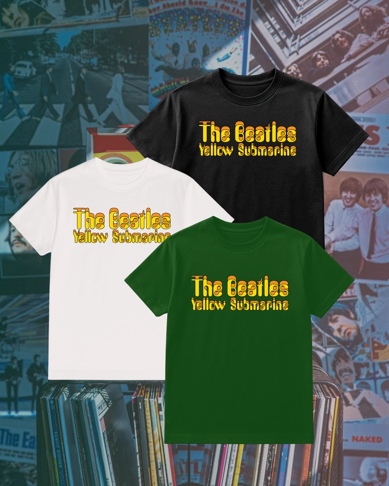 Camiseta The Beatles | Yellow Submarine (DTF) - imagem 1